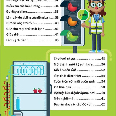 Học Và Thực Hành Stem Đơn Giản - Kỹ Thuật - 60 Bài Thực Hành Bổ Ích