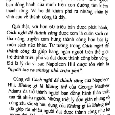 Sách You Can - Không Gì Là Không Thể (Tái Bản)