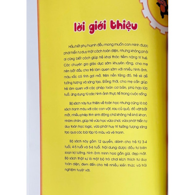 Thiên Tài Toán Học ( 3 - 4 Tuổi ) - Học Số Từ 1 - 5