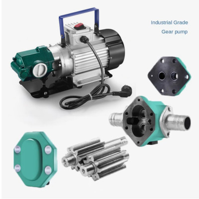 Máy Bơm Dầu diesel 200lit/phút bơm bánh răng WCB-200L điện 220V công suất 1500W - Hàng nhập khẩu