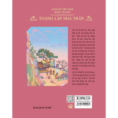 Lịch Sử Việt Nam Bằng Tranh Màu - Thành Lập Nhà Trần (Bìa Cứng)