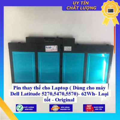 Pin cho Laptop Dell Latitude 5270 5470 5570 62Wh - Hàng Nhập Khẩu New Seal