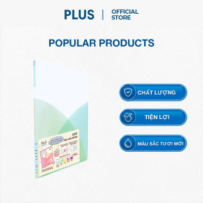 BÌA 20 LÁ ĐỰNG HỒ SƠ PASTY - PLUS