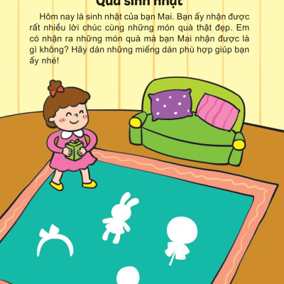 Hình Dán Thú Vị Rèn Trí Thông Minh - Năng Lực Phán Đoán (Dành Cho Trể Từ 2-6 Tuổi)