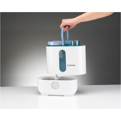 Máy Phun Sương Tạo Ẩm Cao Cấp BONECO U200 Khuếch Tán/Xông Tinh Dầu, Bộ Lọc Kháng Khuẩn Chống Viêm Mũi Cho Trẻ Em, Giữ Ẩm Da (<30m2) - Hàng Nhập Khẩu