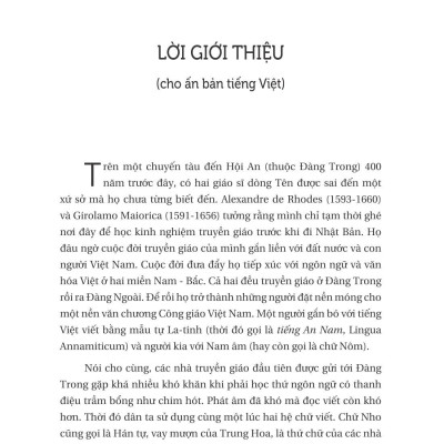 Lịch Sử Chữ Quốc Ngữ 1615-1919