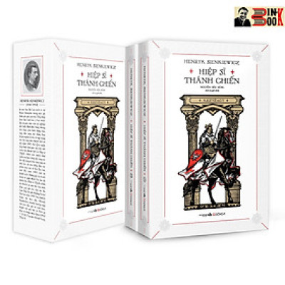  [Boxset 2 tập bìa mềm có tranh minh họa] HIỆP SĨ THÁNH CHIẾN - Henryk Sienkiewicz - Nobel Văn học năm 1905 - Nguyễn Hữu Dũng dịch - Đông A