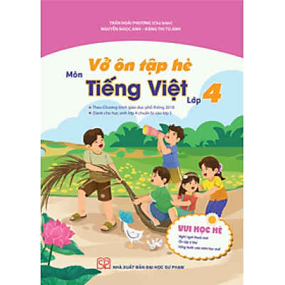 Vở ôn tập hè môn Tiếng Việt lớp 4