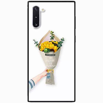 Ốp lưng in cho Samsung Note 10 Mẫu Bó Hoa Hướng Dương