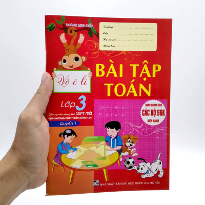 Vở Ô Li Bài Tập Toán Lớp 3 - Quyển 1 (Biên Soạn Theo Chương Trình GDPT Mới Định Hướng Phát Triển Năng Lực)