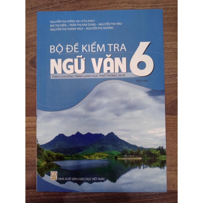 Sách - Combo Bộ đề kiểm tra ngữ văn 6 - ( tập 1 + tập 2 )