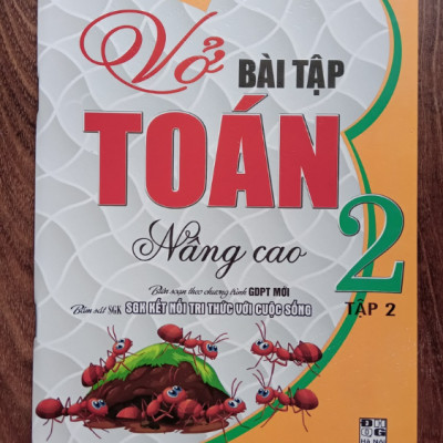 Sách - Vở Bài Tập Toán Nâng Cao Lớp 2 - Tập 2 (Bám Sát SGK Kết Nối Tri Thức Với Cuộc Sống)
