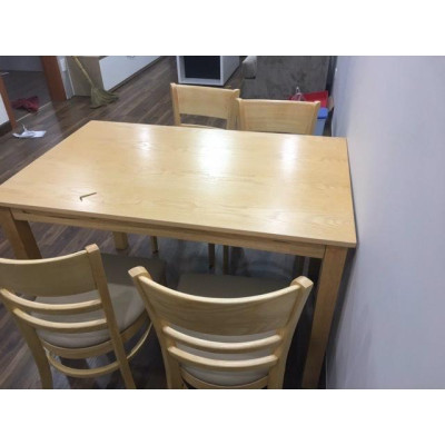 Bộ bàn ăn 4 ghế cabin giá rẻ