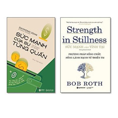 Combo Sách Tư Duy: Sức Mạnh Của Sự Túng Quẫn + Sức Mạnh Của Tĩnh Tại