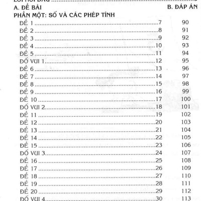 Phát Triển Trí Thông Minh Toán Lớp 1 (Tái Bản 2020)