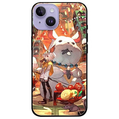 Ốp lưng dành cho Iphone 14 - Iphone 14 Plus - Iphone 14 Pro - Iphone 14 Pro Max - Chú Chuột To Trắng