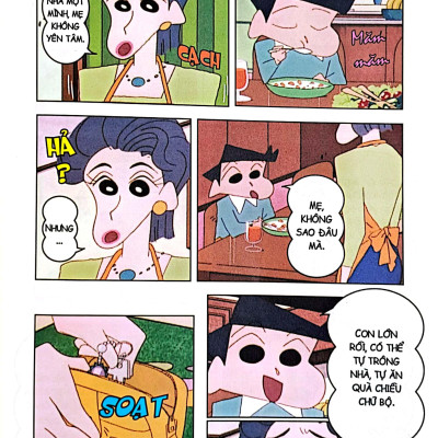 Shin - Cậu Bé Bút Chì - Phiên Bản Hoạt Hình Màu - Tập 50: Kazama Tập Làm Người Lớn (Tái Bản 2023)