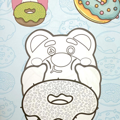 Bé Tô Màu - Lotso Yêu Bánh Vòng