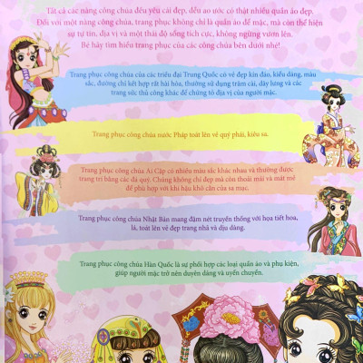 Tô Màu Công Chúa - Công Chúa Cổ Đại