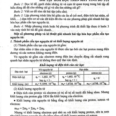 Giải Nhanh Bằng Máy Tính Bỏ Túi Hoá Học 10 (Biên Soạn Theo Chương Trinh GDPT Mới) (Dùng Chung Cho Các Bộ SGK Hiện Hành)