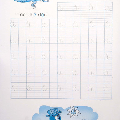 Tập Tô Chữ (Mẫu Giáo 5-6 Tuổi)