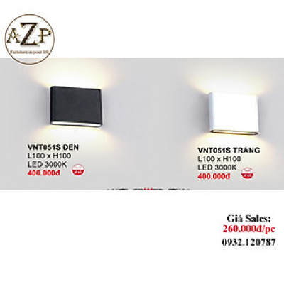 AZP - ĐÈN ỐP VÁCH / ĐÈN TRANG TRÍ / ĐÈN TREO TƯỜNG PHÒNG KHÁCH, PHÒNG NGỦ, NHÀ HÀNG, KHÁCH SẠN AZP-VNT051S phong cách đương đại, hàng nhập khẩu AZP