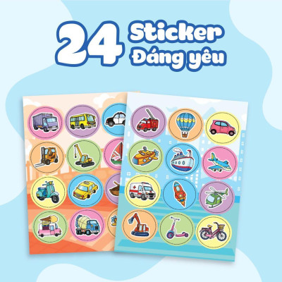 Sách - Tô Màu Khám Phá - Thành Phố Nhộn Nhịp - Megabook