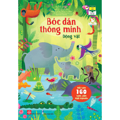 Sách - Bóc Dán Thông Minh - Đa Dạng Chủ Đề - Combo 12 Tập - Đinh Tị Books