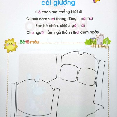 Tủ Sách Bé Vào Lớp 1 - Bé Tập Tô (Tập 2)(Tái Bản)