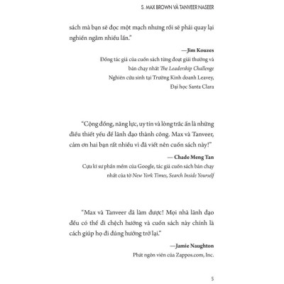 Sách: Lãnh Đạo Mất Thăng Bằng - S.Max Brown & Tanveer Naseer