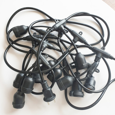 Dây đèn điện 5m 10 bóng 3W chính hãng Vi-Light,dây có đuôi nối dài