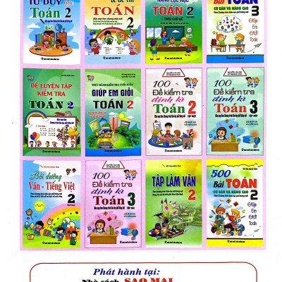 100 Đề Kiểm Tra Định Kỳ Toán 3 - Tập Hai (Biên Soạn Theo Chương Trình Giáo Dục Phổ Thông Mới)