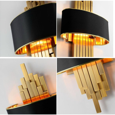 Đèn tường PACSO kiểu dáng độc đáo trang trí nhà cửa cao cấp, hiện đại - kèm bóng LED chuyên dụng .