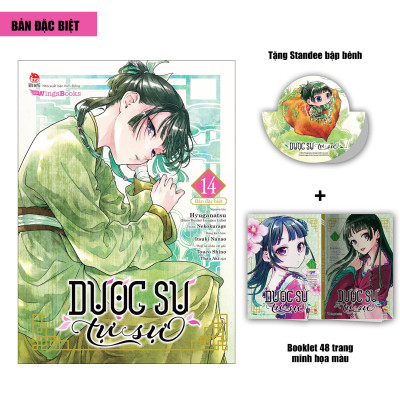 Sách - [Manga] Dược Sư Tự Sự - Tập 14 - Bản Đặc Biệt - Tặng Kèm Standee Bập Bênh + Booklet Minh Họa Màu