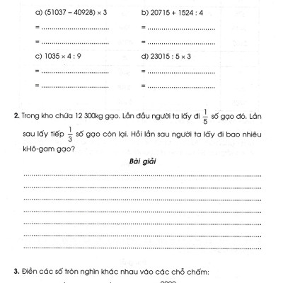 	Vở Luyện Toán 4 Tập 1 (Dùng Chung Cho Các Bộ SGK Hiện Hành) _HA