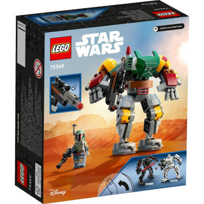 LEGO Star Wars 75369 Đồ chơi lắp ráp Chiến Giáp Boba Fett (155 chi tiết)