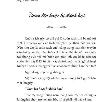 Vươn Lên Hoặc Bị Đánh Bại