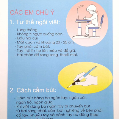 Vở Ô Ly Tập Việt 1 - Hạ Cỡ Chữ Theo Nhóm Nét