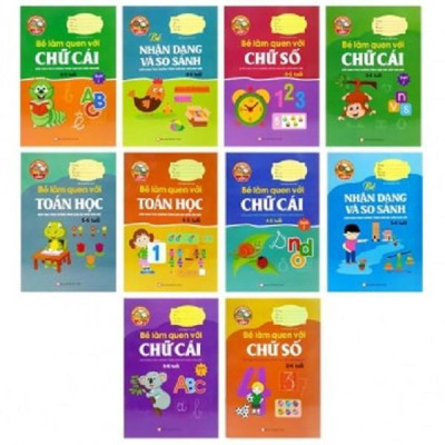 Sách - Vững Bước Vào Lớp 1 - Bé Làm Quen Với Chữ Số (5-6 Tuổi) - Tân Việt Books