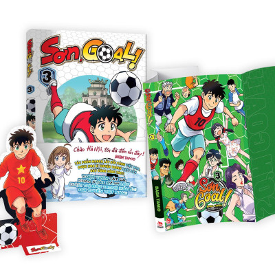 Sơn, Goal! - Tập 3 - Tặng Kèm Standee PVC + Obi + Bìa Áo Đặc Biệt