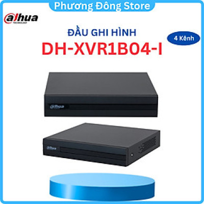 Đầu ghi hình Penta-brid 4 kênh DAHUA DH-XVR1B04-I mẫu mới 2022 - chuẩn hệ HDCVI/TVI/AHD - Hàng chính hãng