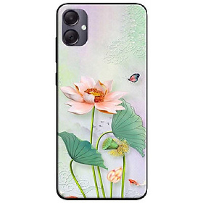 Ốp lưng cho Samsung A04 - Samsung A05 - Samsung A04s - Samsung A05s - Tranh Sen Trắng - Hàng Chính Hãng