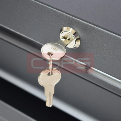 Tủ dụng cụ CSPS 61cm - 01 hộc kéo màu đen có chân tủ