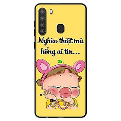 Ốp lưng dành cho Samsung Galaxy A21 mẫu Quỳnh Nghèo