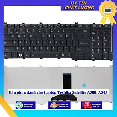 Bàn phím dùng cho Laptop Toshiba Satellite A500 A505 - Hàng Nhập Khẩu New Seal