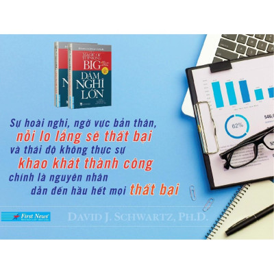 Combo Câu Chuyện Ly Kỳ Từ Cậu Bé Giao Báo + Dám Nghĩ Lớn (Bìa Mềm) - Bản Quyền