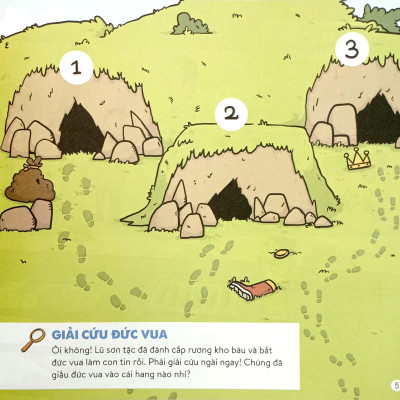 Trổ Tài Suy Luận - Trò Chơi Tư Duy Cho Trẻ (Dành Cho Bé Từ 5 Tuổi)