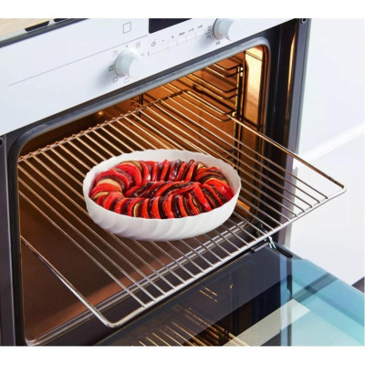 Khay nướng thủy tinh chịu nhiệt Luminarc 22x16cm, dùng lò nướng, lò vi sóng cường lực tốt - P4017