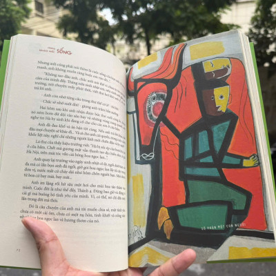 (Tái bản, In màu toàn bộ, 15 minh họa của họa sĩ Thành Chương) NHỮNG KHOẢNH KHẮC SỐNG - Lê Kiên Thành (con trai cố Tổng Bí Thư Lê Duẩn) - NXB Hội nhà văn