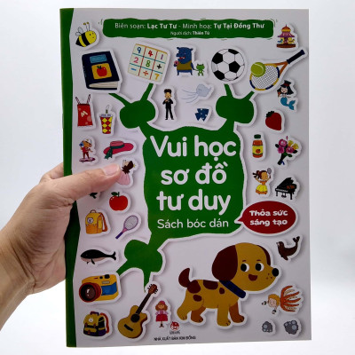 Vui Học Sơ Đồ Tư Duy: Sách Bóc Dán - Thỏa Sức Sáng Tạo